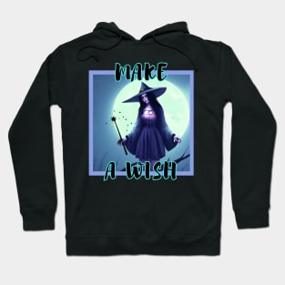 Witch and Her Magic Wand Hoodie